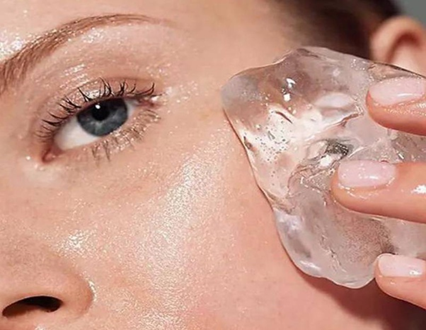 Does Rubbing Ice on Your Face Really Work?