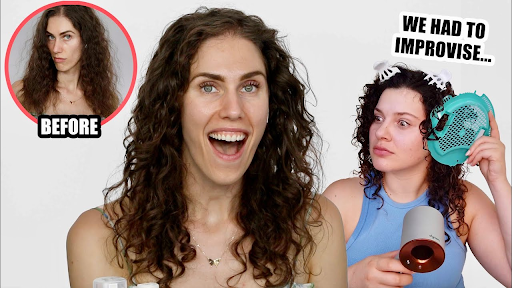 Manes by Mell Helps Cassandra Create an Easy 7-step routine for Curly Hair!