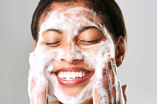 How to Double Cleanse with Dry, Acne-prone Skin