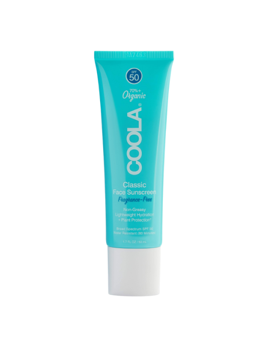 Coola Organic Classic Face Sunscreen SPF 50